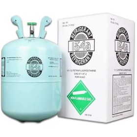 تصویر گاز مبرد مدل R134A 