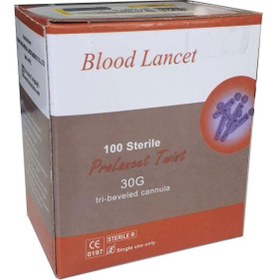 تصویر لنست و سوزن100تایی 4پَر Selecta Med Selecta Med Lancet