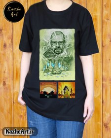 تصویر لباس بریکینگ بد - مشکی / فری سایز Breaking Bad TSHIRT