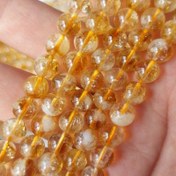 تصویر سنگ سیترین سایز 8 کیفیت AAA 