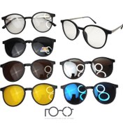 تصویر فریم عینک طبی ریبن Ray Ban کد 2377A به همراه کاور آفتابی ۵ عددی 