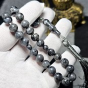 تصویر تسبیح 33 دانه لاروکیت معدنی کد 35646 