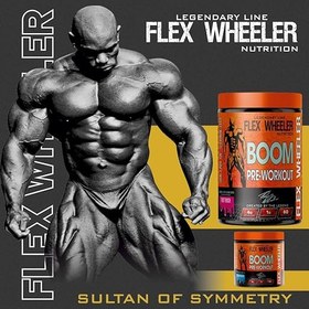 تصویر پمپ 30 سروینگ فلکس ویلر FLEX WEELER BOOM PRE WORKOUT ٣٠ Servings FLEX WEELER