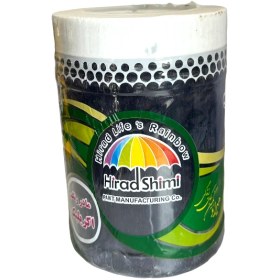 تصویر رنگ اکریلیک مشکی هیراد شیمی ۱کیلویی 