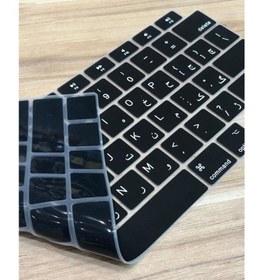 تصویر محافظ کیبورد فارسی مک بوک ا Persian Keyboard for Macbook Po 16-inch Persian Keyboard for Macbook Po 16-inch