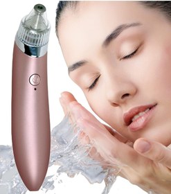 تصویر دستگاه مکش جوش‌های سرسیاه قابل شارژ USB - صورتی/نقره‌ای برند oriti USB Rechargeable Blackhead Remover Vacuum Tool Pink/Silver