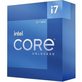 تصویر سی پی یو باکس اینتل مدل Core i7-12700K ا Intel Core i7-12700K Alder Lake LGA1700 Box CPU Intel Core i7-12700K Alder Lake LGA1700 Box CPU