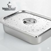 تصویر لگن بنماری استیل یک دوم عمق 10 برند کنزو (Kenzo) بدون درب ظرف بنماری استیل 304 کنزو؛ دوام بالا برای آشپزخانه‌های صنعتی