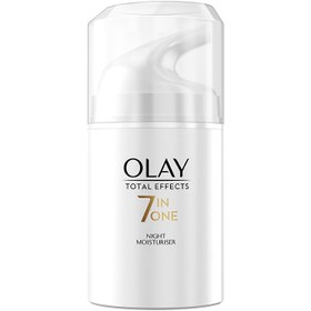 تصویر کرم ضدپیری شب اولی توتال افکت (Olay Total Effects 7-in-1 Night Moisturiser Nourish Over Night Cream) 