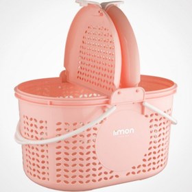 تصویر سبد پیک نیک بیضی ساحل کد 032 