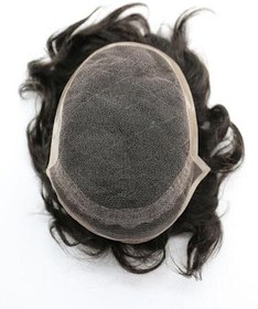 تصویر پروتز کف سر مو طبیعی مردانه (کد:8002) - 2 Men's hair prosthesis (code:8002)