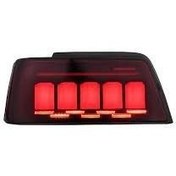 تصویر چراغ خطر خودرو پارس مدل رانینگ 5005 رنگ قرمز_دودی 