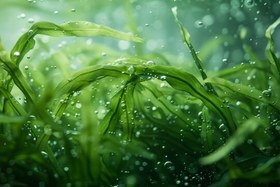 تصویر اسپرولینا سبز 