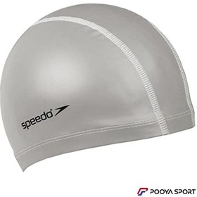 تصویر کلاه شنا پارچه ای دوختی PU اسپیدو Speedo 