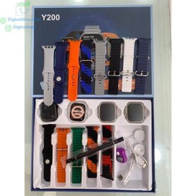 تصویر پک ساعت هوشمند مدل Y200 ا Y200 smartwatch pack Y200 smartwatch pack