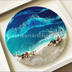 تصویر رنگ جوهر الکلی ترنسپرنت آبی (۳۰میل) 