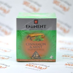 تصویر چای سیاه کیسه ای امیننت Eminent مدل Cinnamon & Mint 