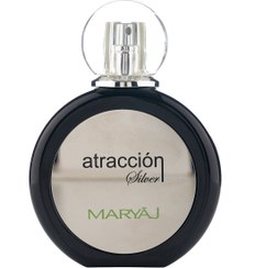 تصویر ادوپرفیوم زنانه مدل Atraccion Silver حجم 100 میلی لیتر ماریاژ Maryaj Atraccion Silver Eau De Parfum For Women 100ml