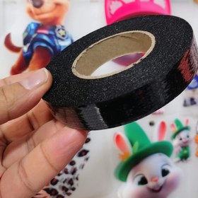 تصویر نوار لقی گیر مشکی ۲ سانتی متر - بسته ۱ Slack tape