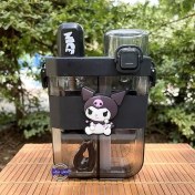 تصویر قمقمه دو مخزنه کرومی طرح نایس 