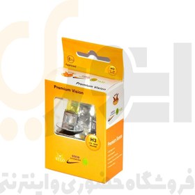 تصویر لامپ بی سیم H3 زرد ۱۲v100w استیکو | STCO 