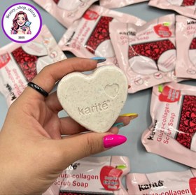 تصویر صابون لایه بردار و روشن کننده بدن کلاژنه اسکراب دار 