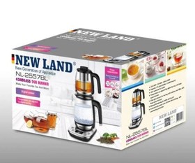 تصویر چای ساز روهمی نیولند مدل NL-2557BL Rohmi Newland Tea MakerNL-2557BL