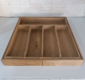 تصویر جاقاشقی چوبی کشویی 