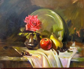 تصویر تابلو به وقت عصر تابستان 