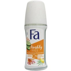 تصویر مام رول ضد تعریق فا مدل freshly free حجم 50میل Fa freshly free deodorant