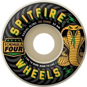 تصویر چرخ اسکیت برد Spitfire Formula Four مدل Radial Slim Speed Kills 