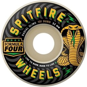 تصویر چرخ اسکیت برد Spitfire Formula Four Radial Slim Speed Kills 