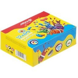 تصویر گواش 12 رنگ آریا مدل 4028 