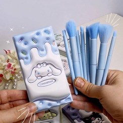 تصویر ست براش هشت تیکه پاستیلی باکس عروسکی 