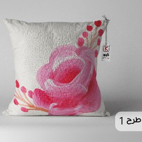 تصویر کوسن کد K279 گلدار