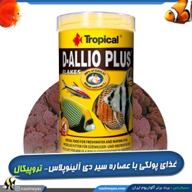 تصویر غذای پولکی عمومی دی آلیئو پلاس تروپیکال Tropical D-ALLIO PLUS