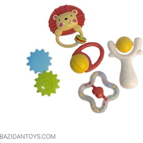 تصویر پک جغجغه کادویی 5 عددی 