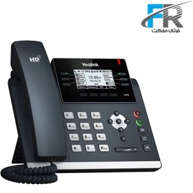 تصویر تلفن تحت شبکه یالینک مدل SIP-T41S Yealink SIP-T41S Network Phone