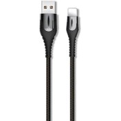 تصویر کابل شارژ سریع یواس‌بی به لایتنینگ یک‌متری ایکس‌او XO NB138 Lightning Cable 