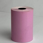 تصویر رول حرارتی 40 متری هانسول رنگ صورتی 