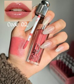 تصویر لیپ گلاس دورهو حجم دهنده رنگ ۲ 