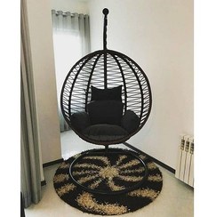 تصویر تاب ریلکسی مدل زیگزاگی تحمل وزن سبک و سنگین 