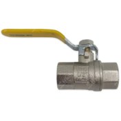 تصویر شیر غیر گازی برنجی با روکش کروم 1/2 اینچ بوگاتی 