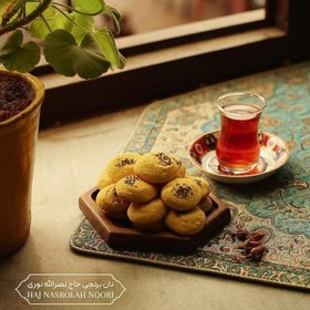 تصویر نان برنجی زغفرانی 20٪روغن حیوانی 