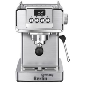 تصویر اسپرسو ساز حرفه ای نیمه صنعتی برلین مدل BG-1252EM professional espresso machine BG-1252 EM