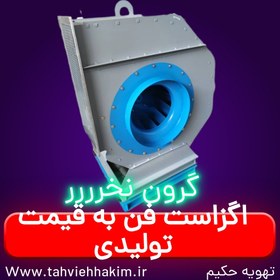 تصویر هواکش اگزاست فن مکنده سانتریفیوژ 