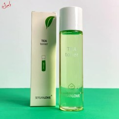 تصویر تونر چای سبز سرسان لاو حجم ۱۶۰ میل آبرسان و کنترل کننده چربی 