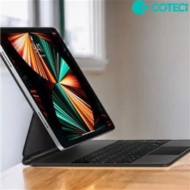 تصویر کیبورد کیس مگنتی آیپد کوتسی Coteci Magic Keyboard Ipad Pro 11(M4) IP-061 