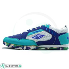 تصویر کفش فوتسال آمبرو Umbro Purple Green 