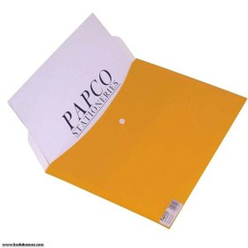 تصویر پوشه دکمه دار متالیک پاپکو Papco 113BC A4 Papco 113BC Document Bag